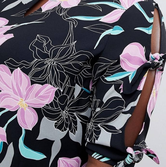 Floral Print Dress - Picture 2 of 3